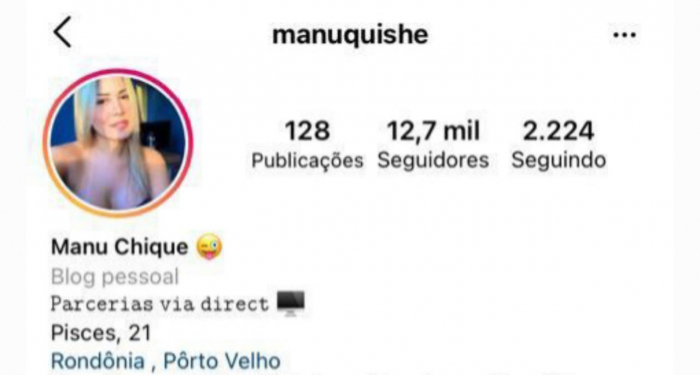 MANU CHIQUE - Blogueira presa por estelionato na Paraíba era assessora na prefeitura de Porto Velho