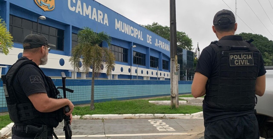 Prefeito de Ji-Paraná e o filho são afastados da Prefeitura e Câmara em nova operação da Polícia Civil contra corrupção