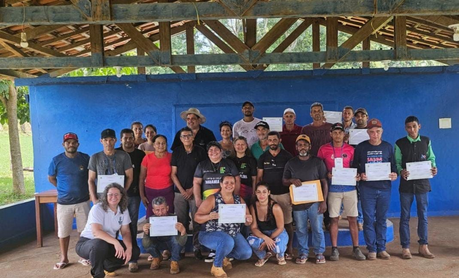 Curso de operador de trator e máquinas agrícolas atende produtores de Nova União e Urupá