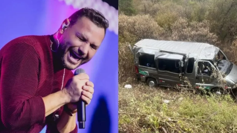 Cantor da banda Desejo de Menina se envolve em grave acidente com uma morte e 6 feridos 