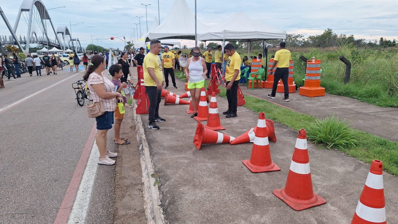 Maio Amarelo enfatiza o Dia do Automóvel em mobilização no Espaço Alternativo